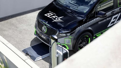 Mercedes-Benz, Mercedes-Benz experimenta con la carga rápida, bidireccional y sin cables