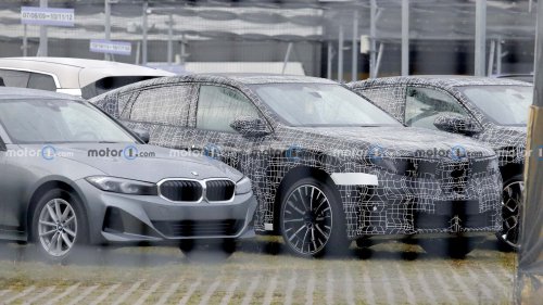 BMW iX4 (2026) erstmals als Erlkönig erwischt