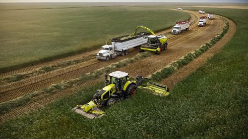 4.096 Tonnen in 12 Stunden: Claas stellt Ernte-Weltrekord auf