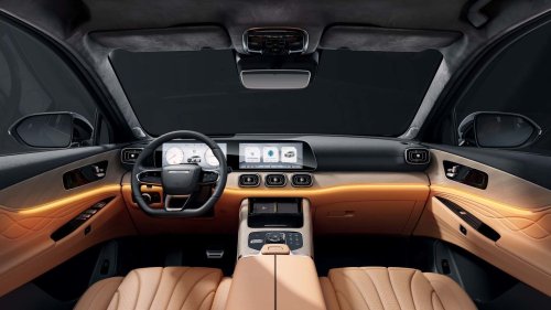 Jaecoo 8, l'intérieur et le coffre du méga SUV chinois