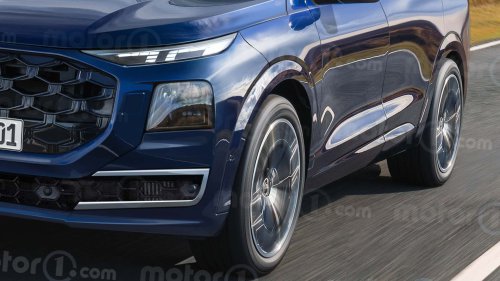 Audi Q9 (2026) vielleicht mit V8: So könnte das XXL-SUV aussehen