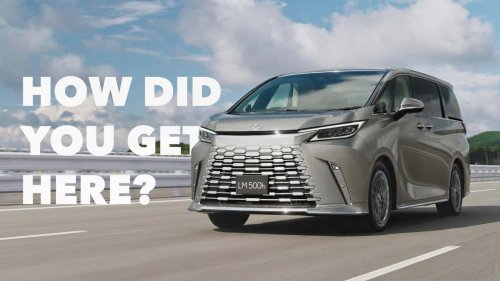 Lexus, We Spotted a Lexus Minivan In California. How'd It Get Here?
