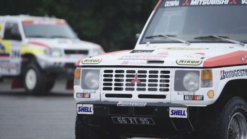El primer Mitsubishi Pajero ganador del Dakar se restaura (vídeo)