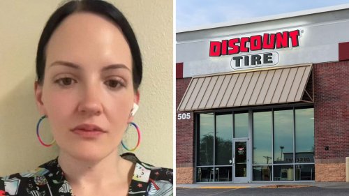 Discount Tire Worker Tells Woman It’s Too Dangerous To Just Replace 1 Tire. But When She Responds, He Does Something Unexpected