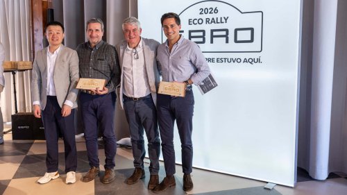 EBRO pone a prueba su gama electrificada en un Eco Rally