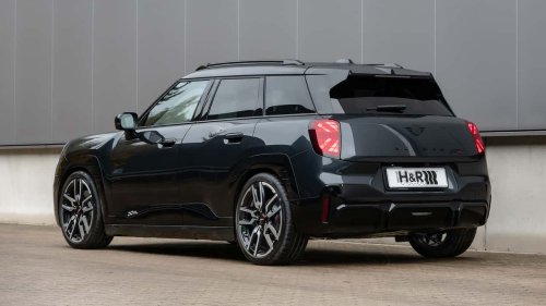 MINI, Fahrspaß pur: Mini Aceman JCW mit H&R-Tieferlegungsfedern