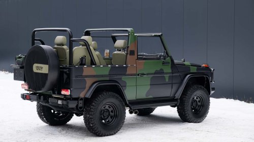 Mercedes-Benz, Ce Mercedes-Benz Classe G Restomod est équipé d'un V8 et affiche un prix exorbitant