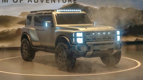 Hyundai, Hyundai Previews First Body-On-Frame Pickup With Wild Boulder Concept