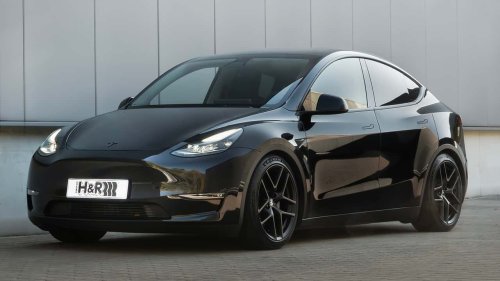 Tesla, Elektro-Power neu definiert: Tesla Model Y mit H&R-Gewindefedern
