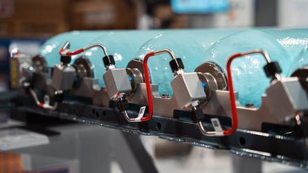 Der neue Wasserstofftank des BMW iX5 Hydrogen