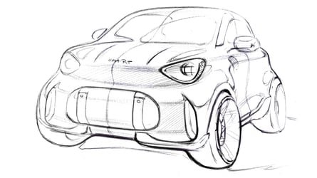 Smart #2: Ein neuer Teaser vom Nachfolger des legendären ForTwo