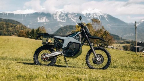 Esta moto eléctrica, desarrollada por el Ejército esloveno, quiere ir al Dakar