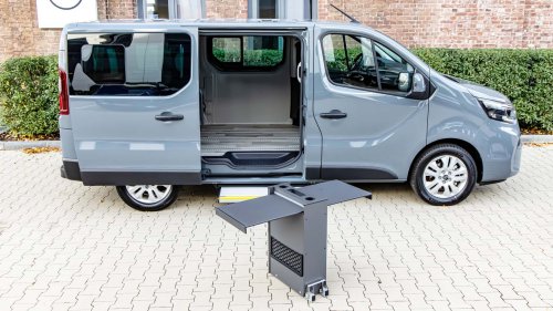 Esta camper 'camuflada' de Nissan no es sólo para pernoctar