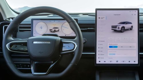 Jaecoo 7, l’intérieur du SUV chinois
