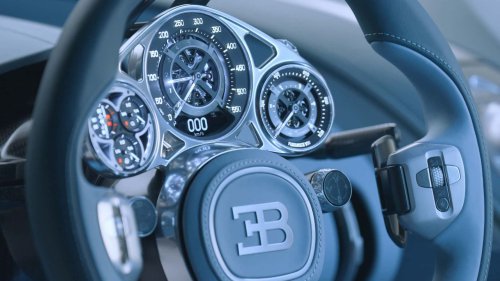 So krass ist das analoge Cockpit des Bugatti Tourbillon