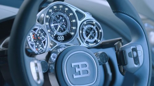 Bugatti Tourbillon, So krass ist das analoge Cockpit des Bugatti Tourbillon