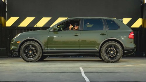 Porsche, Porsche Cayenne, Dieser Porsche Cayenne (2009) mit Werksrestaurierung ist sehr cool