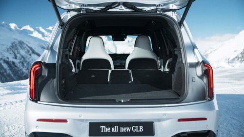 Nouvelle Mercedes GLB (2026), l'intérieur et le coffre