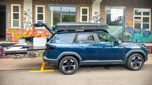 Kein Van, trotzdem Camper: Dacia Bigster mit squiq-Box