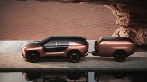 The Mitsubishi Elevance Concept Is a Quad-Motor SUV With a Gas Engine