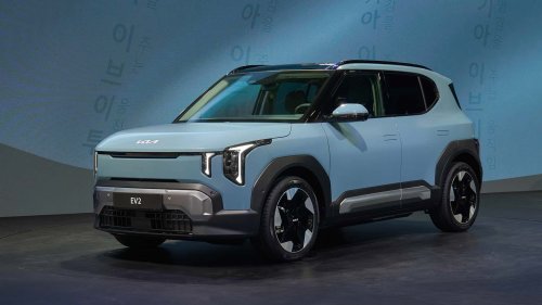 Kia, La nouvelle Kia EV2 est un petit véhicule électrique au design original et carré.
