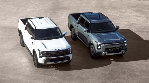 El pick-up de Santana, ya en fotos, también es diésel