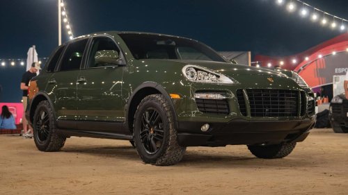 Porsche, Porsche Cayenne, Dieser Porsche Cayenne (2009) mit Werksrestaurierung ist sehr cool