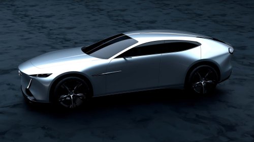 Mazda, Mazda Vision X-Coupe seperti RX-8 Modern Plug-In Hybrid Rotary