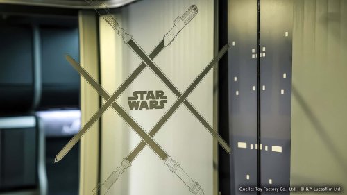 Camping-car Star Wars : L'Étoile de la Mort de Dark Vador sur roues