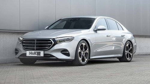 Mercedes, Mehr Sport: H&R-Tieferlegungsfedern für die Mercedes E-Klasse