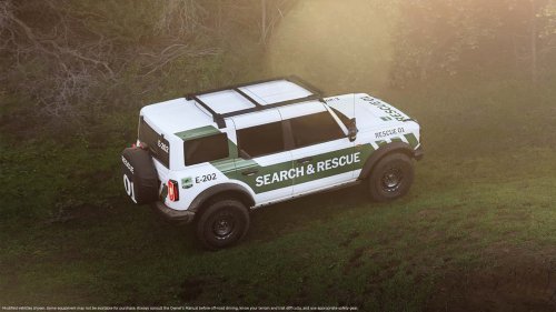 Ford Will Donate Five Broncos Prepped For Search and Rescue Duty