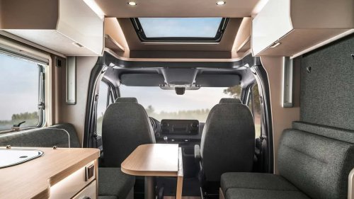 Esta es la Tramp S,  la autocaravana más asequible del catálogo de Hymer