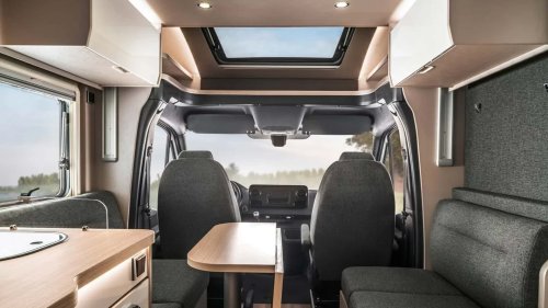 Esta es la Tramp S,  la autocaravana más asequible del catálogo de Hymer