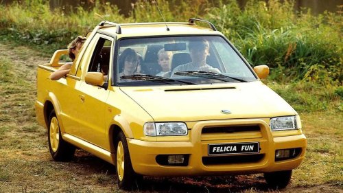 Skoda, Skoda Felicia, Rückkehr des 90er-Kult-Pick-up? Skoda zeigt Felicia Fun Concept