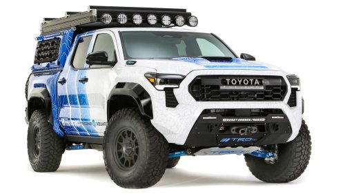 Toyota, Toyota Tacoma, Toyota Klaim Tacoma Hidrogen Ini Bisa Menyelamatkan Mobil Listrik