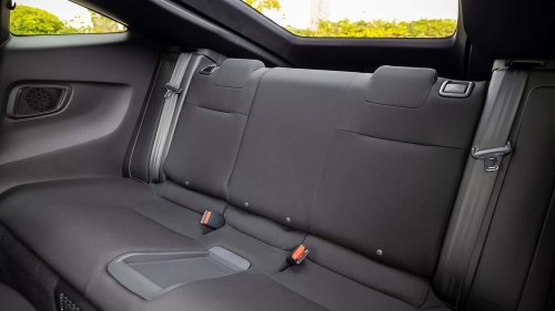 Honda, Honda Prelude, l'intérieur et le coffre