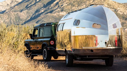 La Bowlus Frontier Edition es una caravana brillante y no sólo por el exterior
