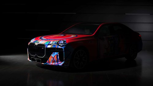 BMW, BMW i7, BMW i7 als mobile Leinwand auf der Frieze Seoul 2025