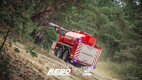 John Deere 6R: el tractor con 300 CV del cuerpo de bomberos alemán