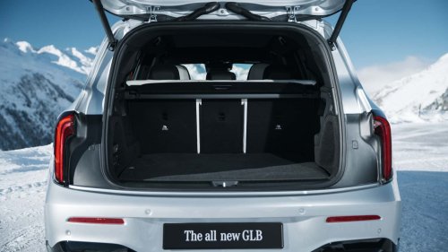 Nouvelle Mercedes GLB (2026), l'intérieur et le coffre