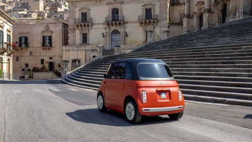 Désormais, la Fiat Topolino est aussi disponible en coloris Corail
