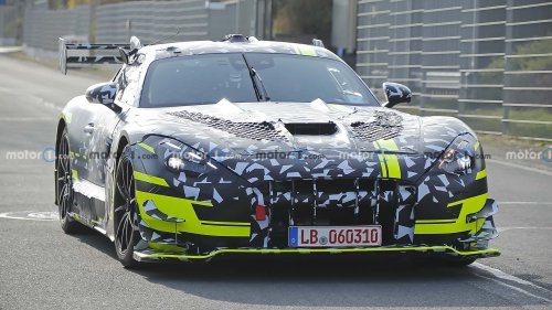 Neuer Mercedes‑AMG GT Black Series zeigt sich als Erlkönig im Detail