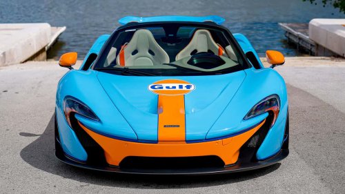 916 ch à ciel ouvert : l’une des cinq McLaren P1 Spider aux enchères