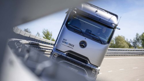Le camion à hydrogène Mercedes-Benz NextGenH2 Truck en route vers la production