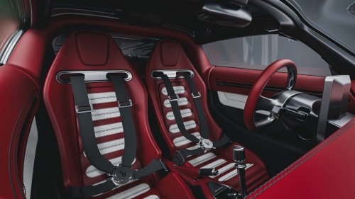 Mobil Sport Retro V6 Baru Bertone Punya Lampu Depan Pop-Up