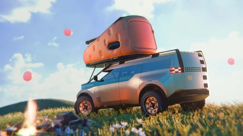 Fiat, Fiat Dolce Camper Concept: Das Wohnmobil der Zukunft?