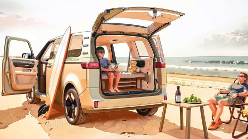 VW California : une version avec cuisine... gonflable et escamotable, et un aperçu du futur ID. California
