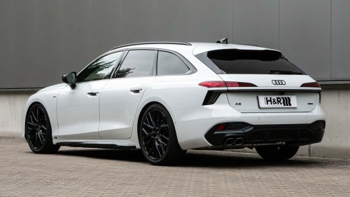 Audi, Audi A6, Der Audi A6 Avant 2.0 TDI Quattro mit H&R Tieferlegungsfedern