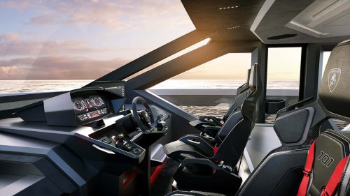 Lamborghini a un nouveau yacht qui ressemble à une supercar