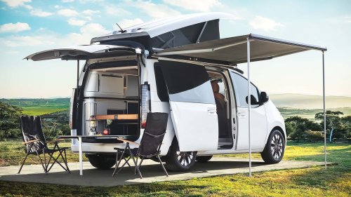 Hyundai, Hyundai Staria, Hyundai Staria Camper: Elektro-Van mit Aufstelldach und Solar